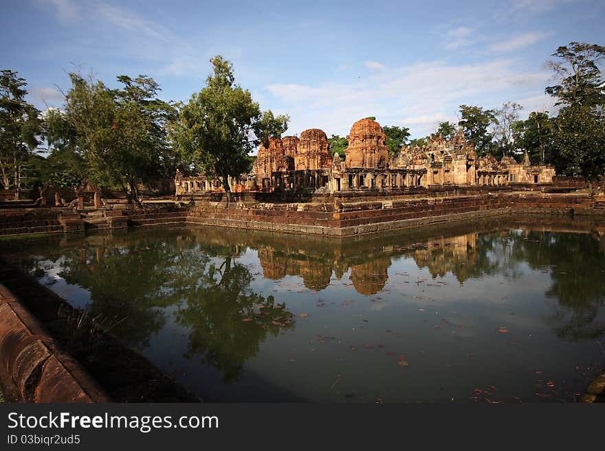 Khmer Architecture in north-east of thailand. Khmer Architecture in north-east of thailand