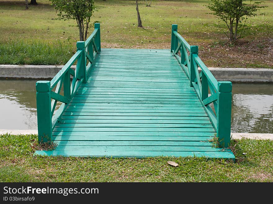 Bridge over canal