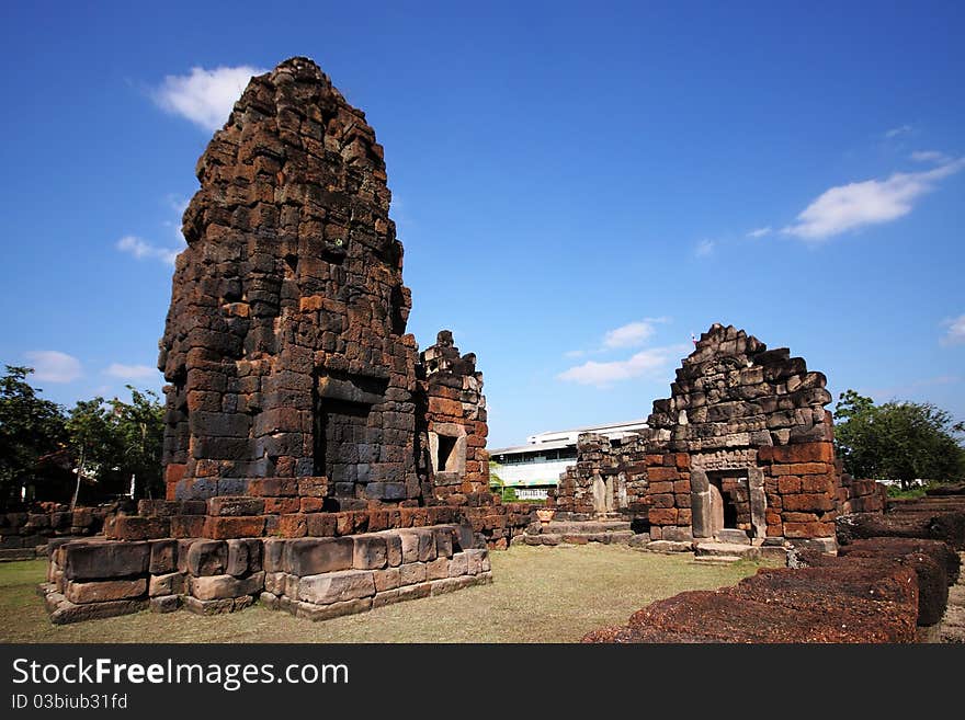 Khmer Architecture in North-east of Thailand. Khmer Architecture in North-east of Thailand