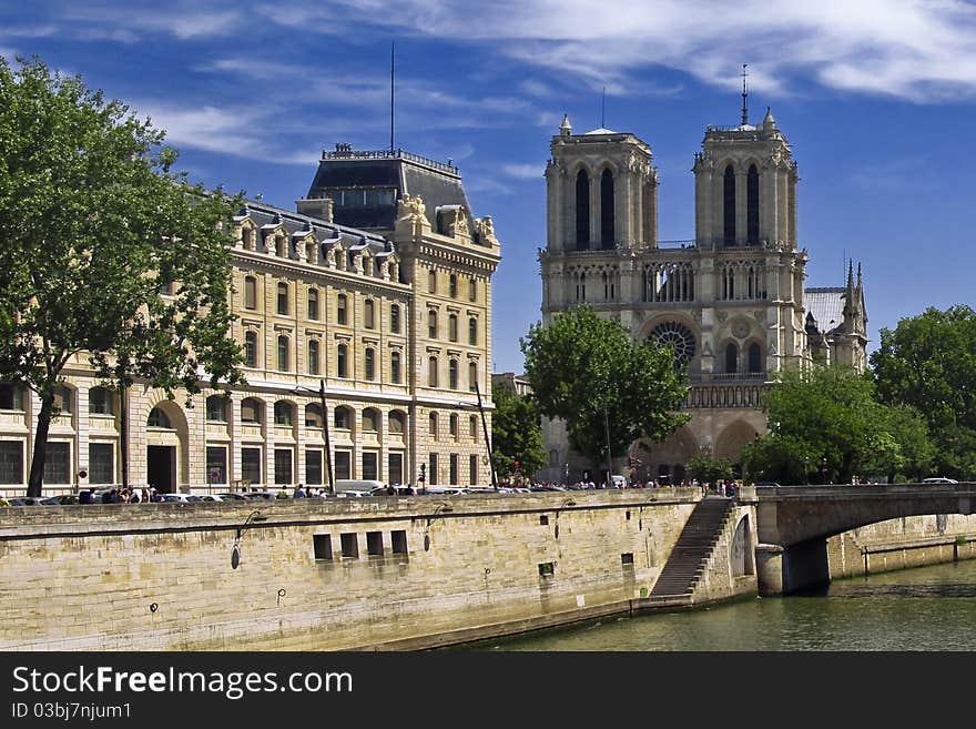 Notre Dame Cathedral in Paris