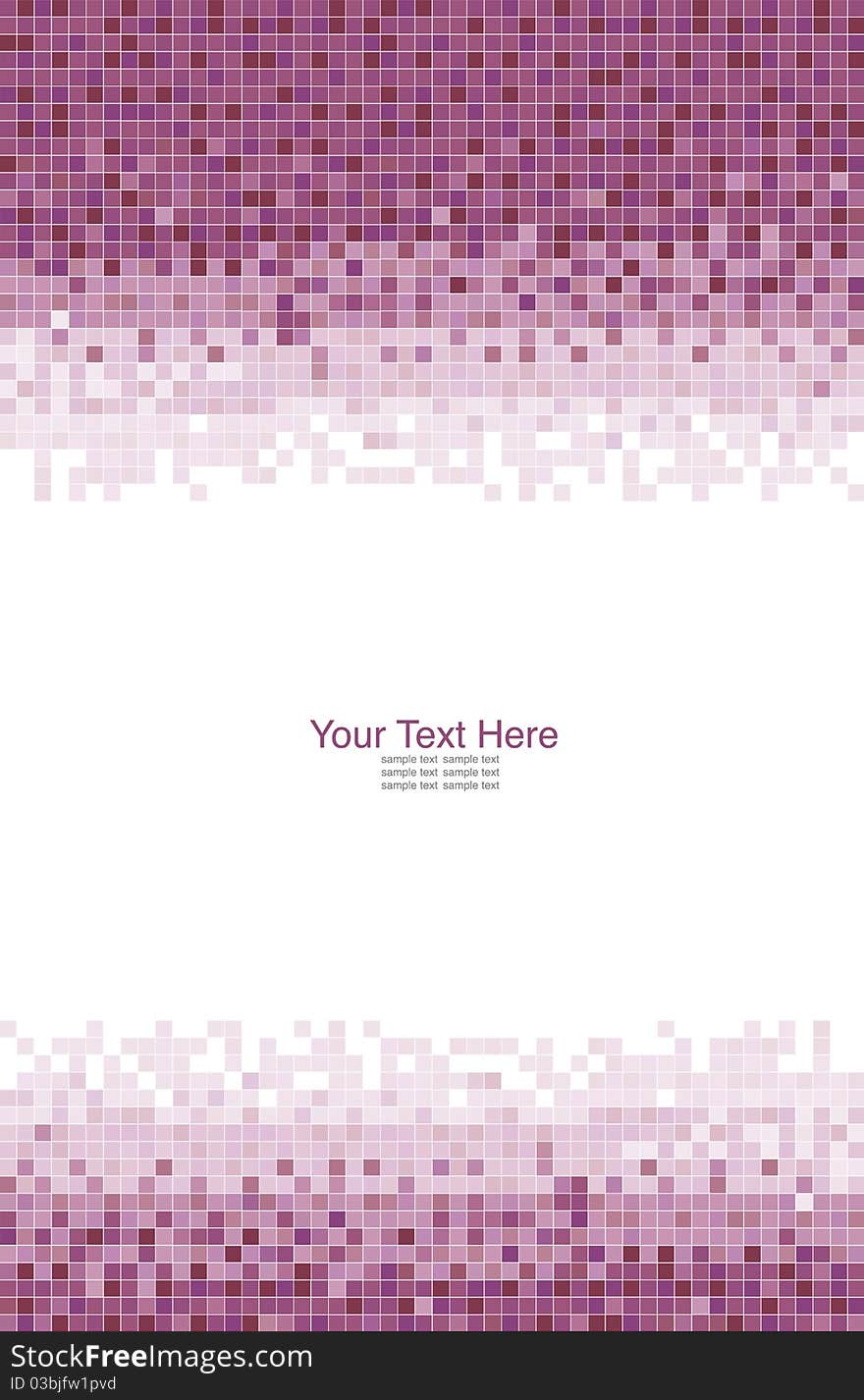 Pink mosaic background