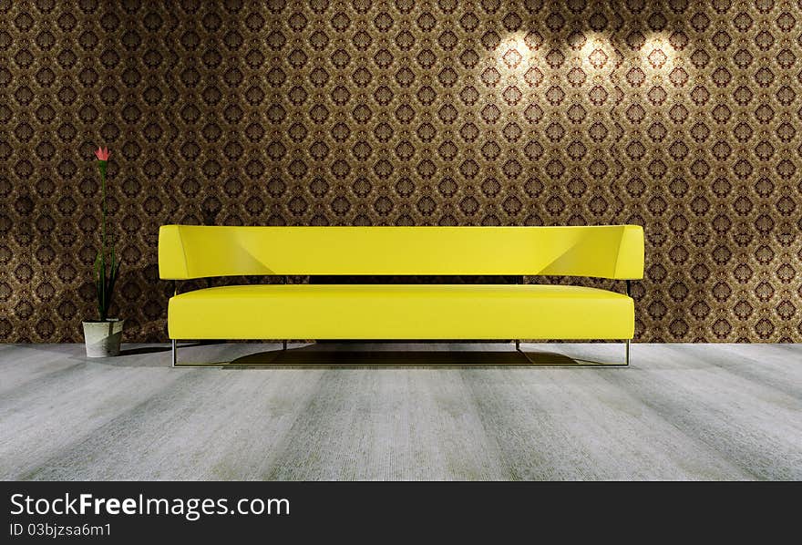 Yellow Sofa