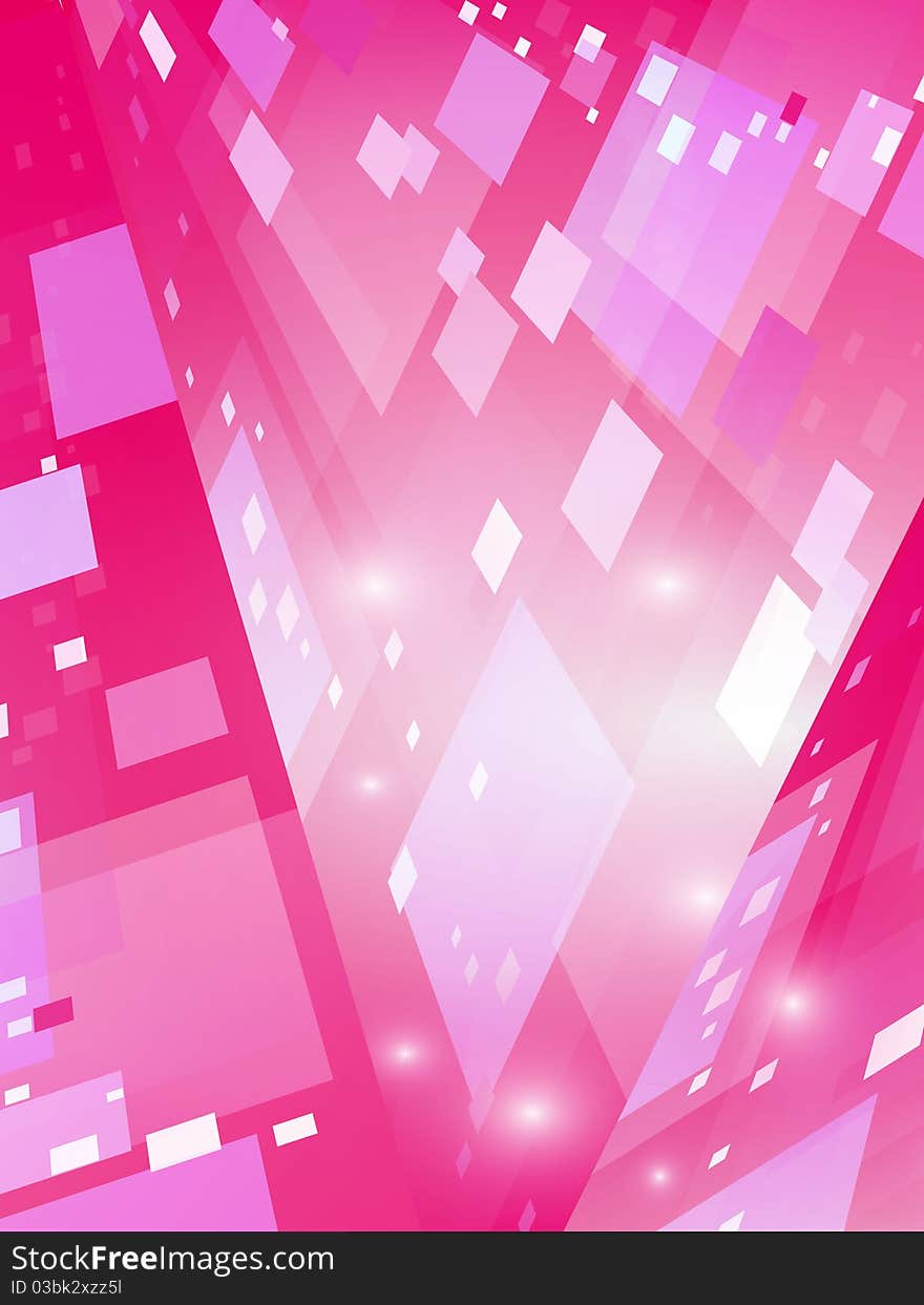 Abstract background in pink tones made of squares and rectangles. Abstract background in pink tones made of squares and rectangles.