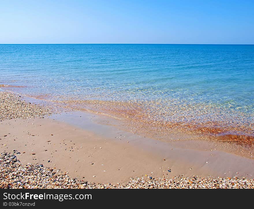 Sea, Sky And A Beach