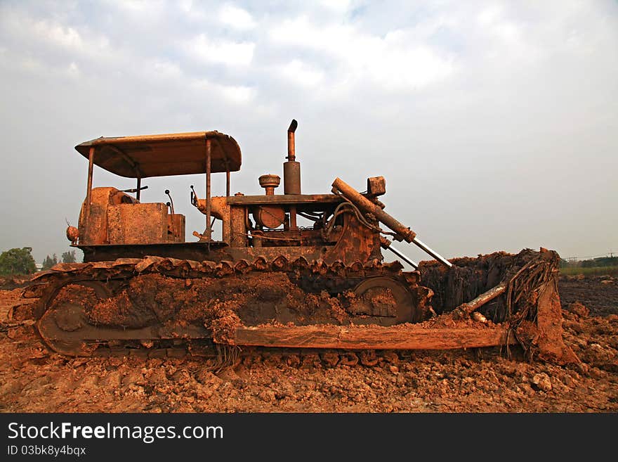 Construction Bulldozer