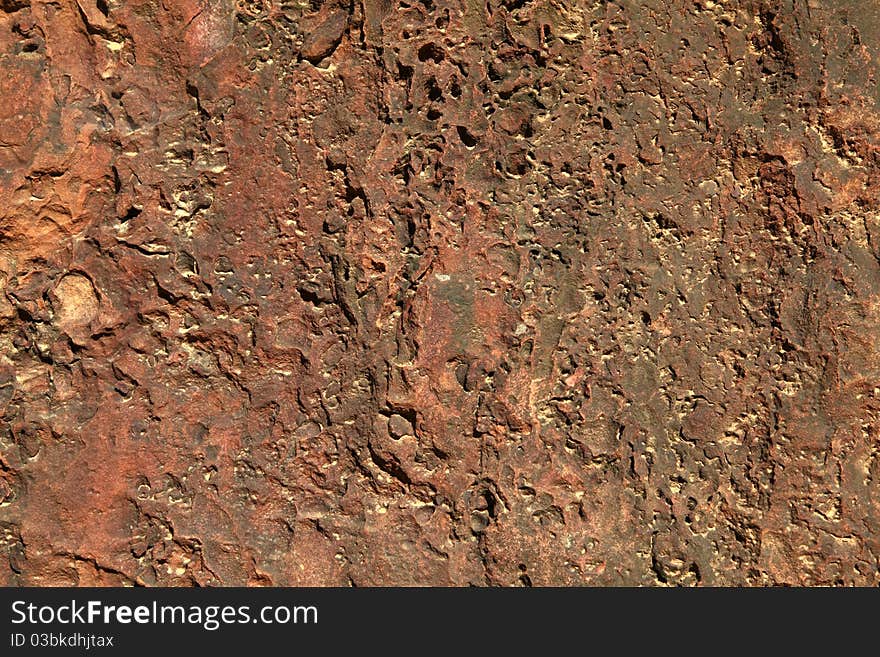 Pattern of cracked seamless rock texture