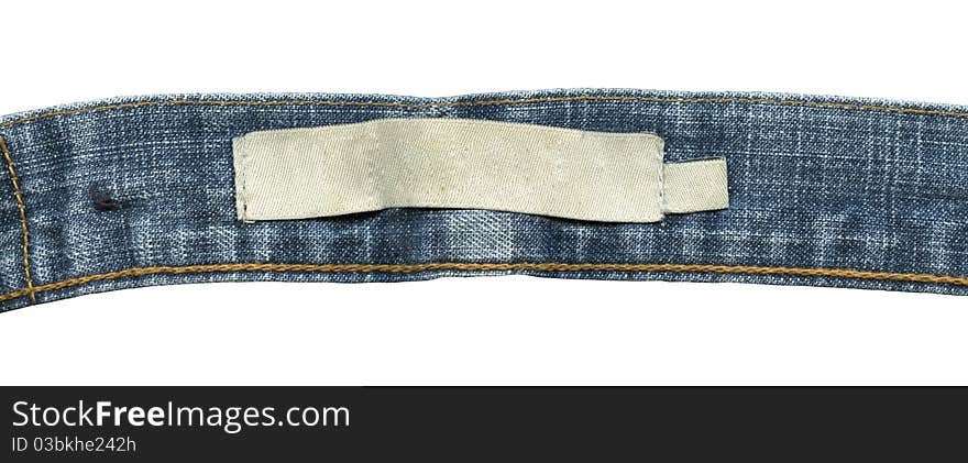 Blank Jeans Label