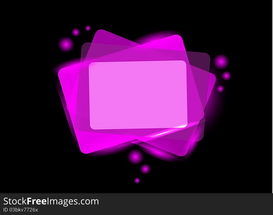 Abstract speech square  background.illustration