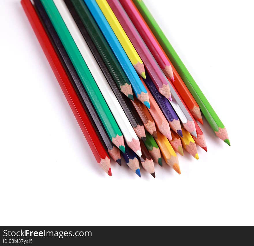 Collection of Pencils Colors all colors