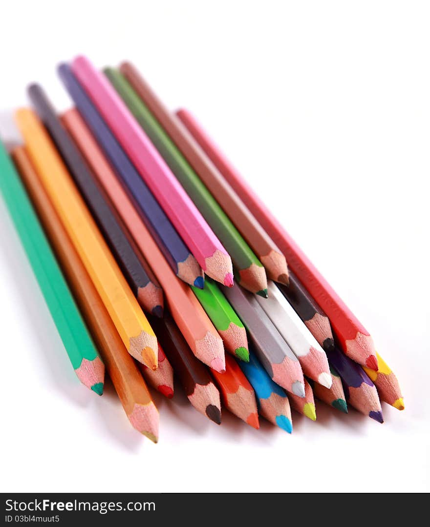 Collection of Pencils Colors all colors