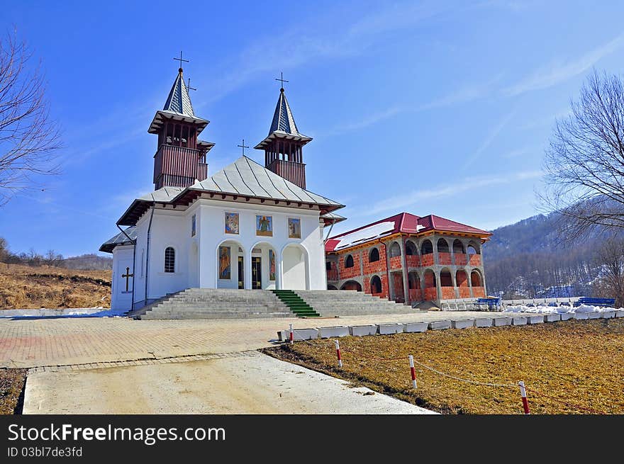 Ecumenical center in vulcana bai near bucharest in romania