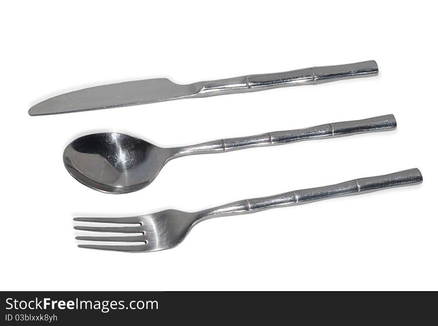 Plug, the spoon, a knife