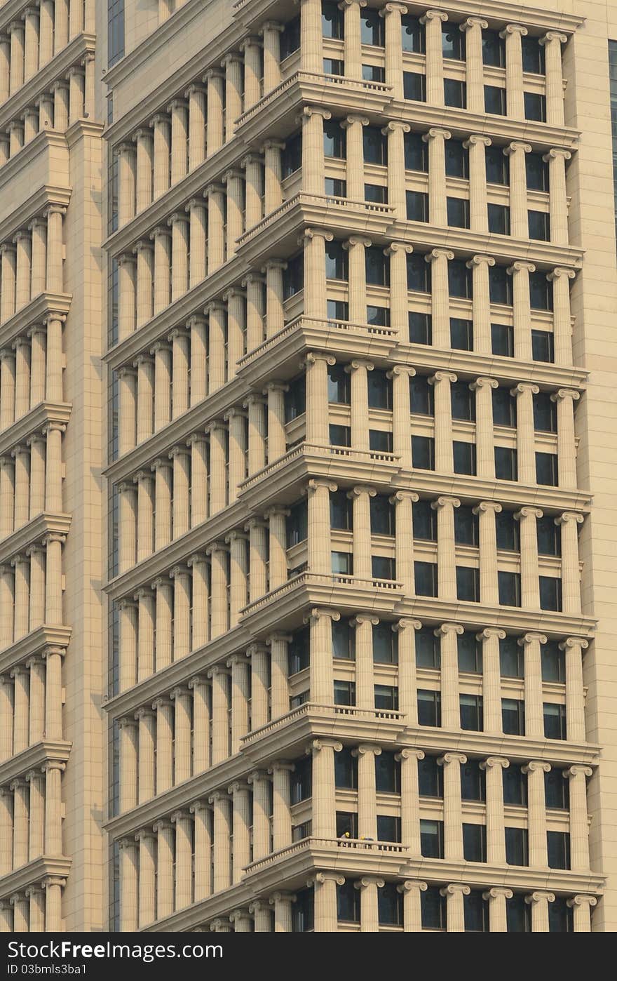 This was the exterior surface of a modern building, shot in Shanghai, China. This was the exterior surface of a modern building, shot in Shanghai, China.