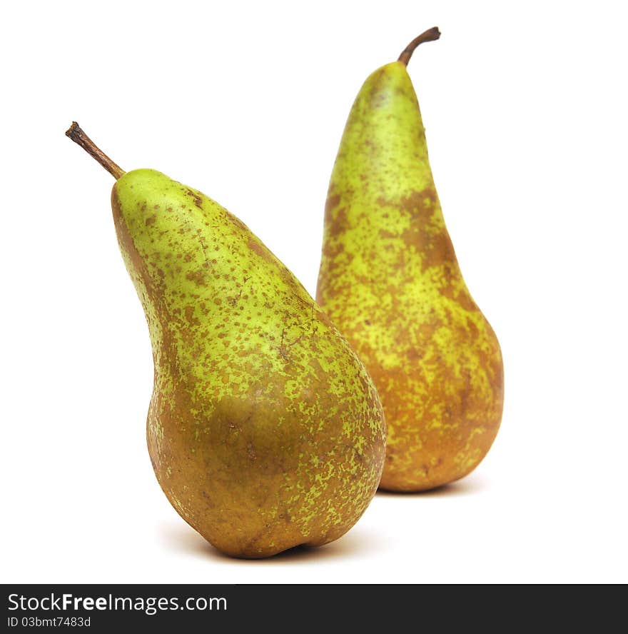 Fresh green pear