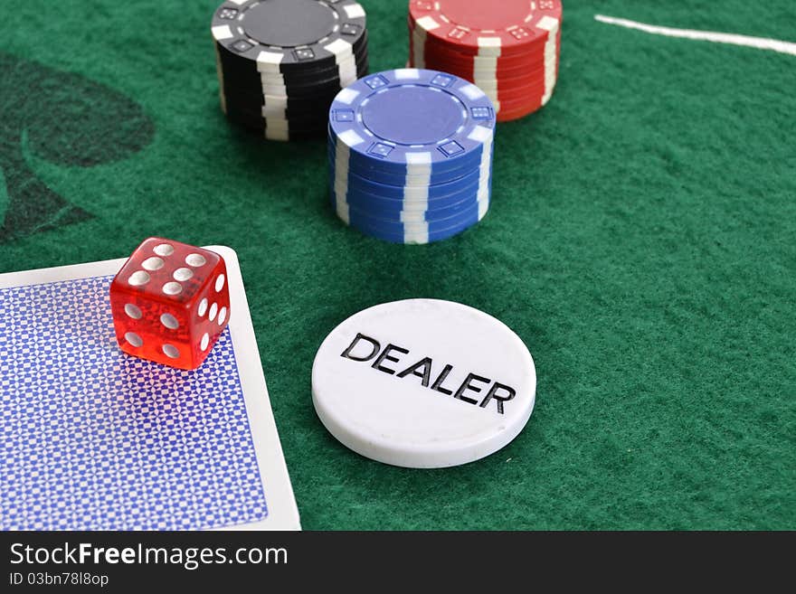 Poker dealer