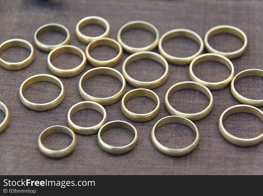 Stock image a gold ring on background. Stock image a gold ring on background