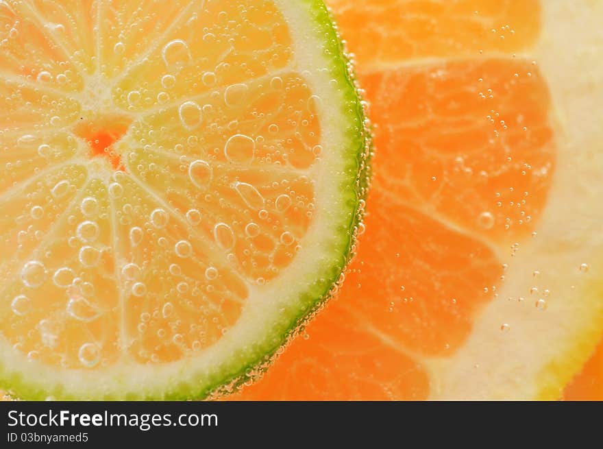 Sliced citrus