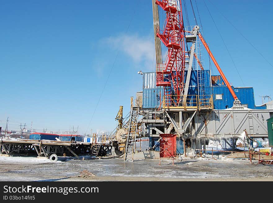 Rig industry oil gas mining. Rig industry oil gas mining