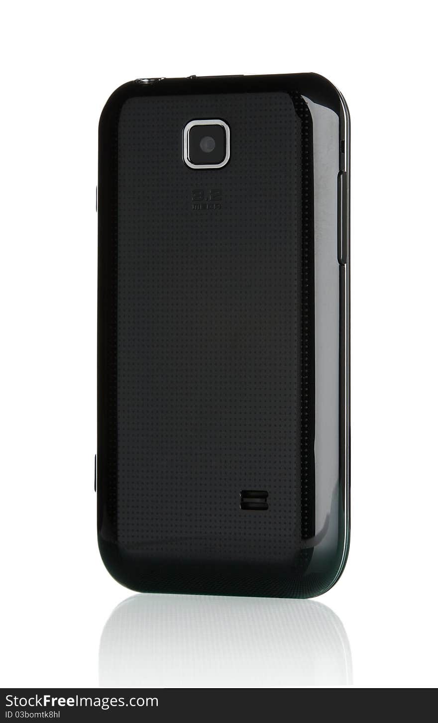 Smart phone rear side with camera