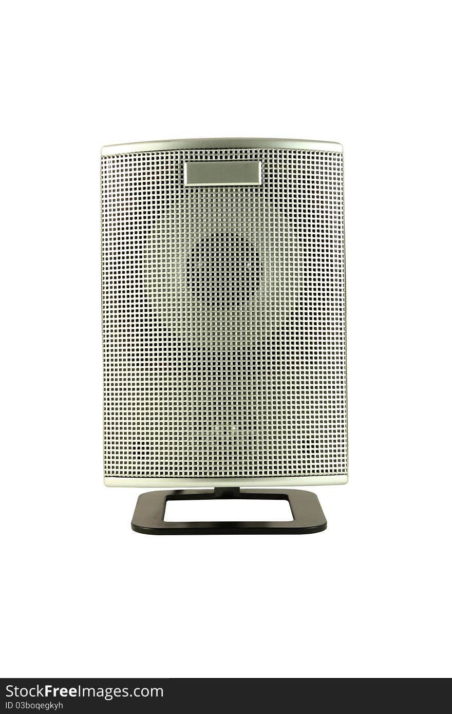 Silver grid speaker