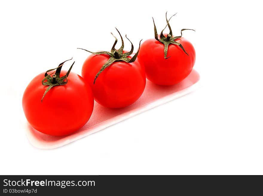 Three tomatoes