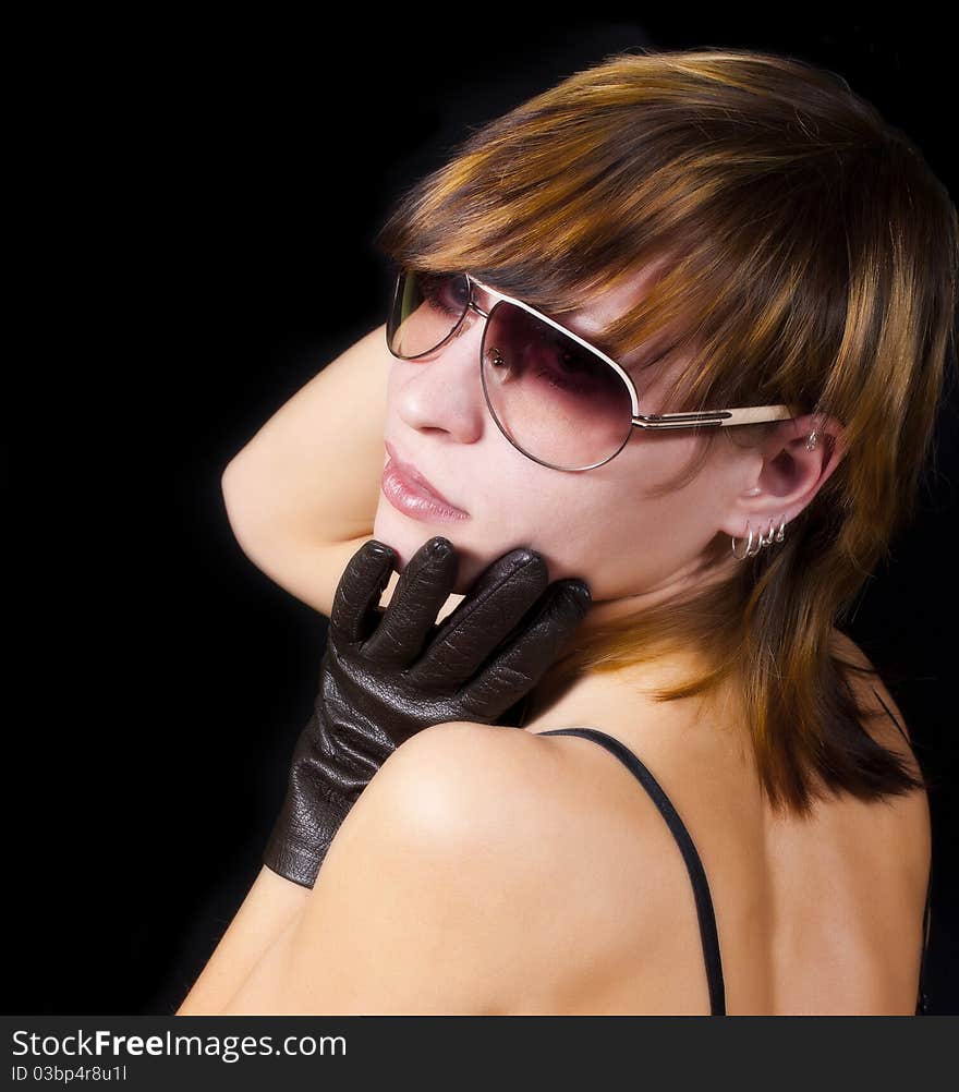 Gloves and glasses