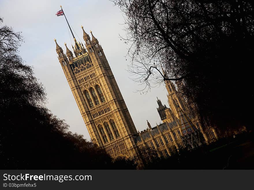 Victoria Tower in London