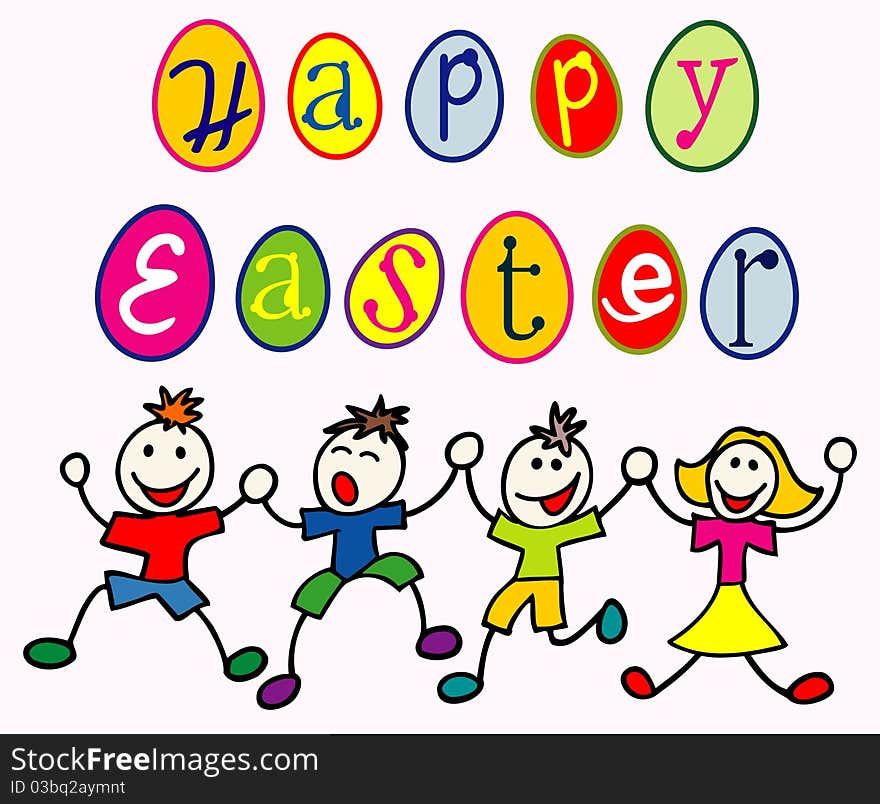 Easter  greeting card