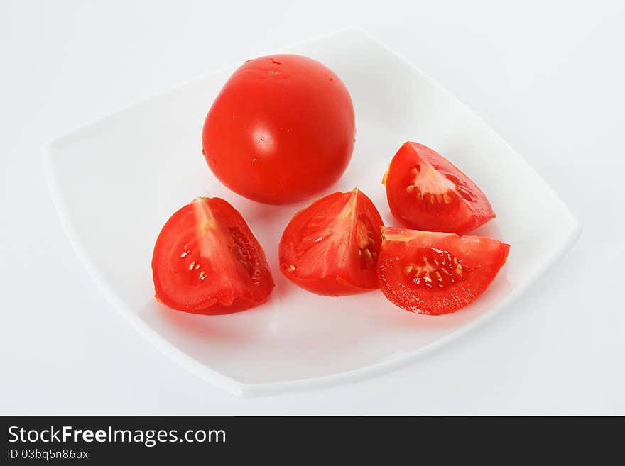 Red tomato