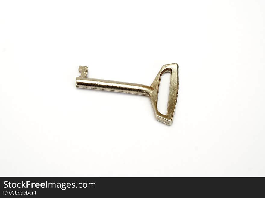 Silver Vintage Key I