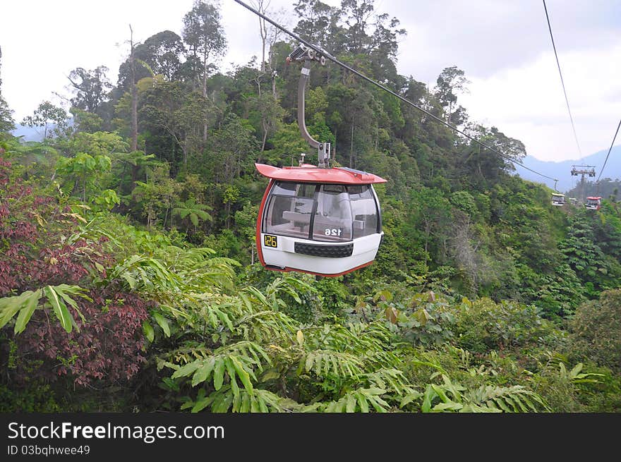 Cabin on sky in malaysia. Cabin on sky in malaysia