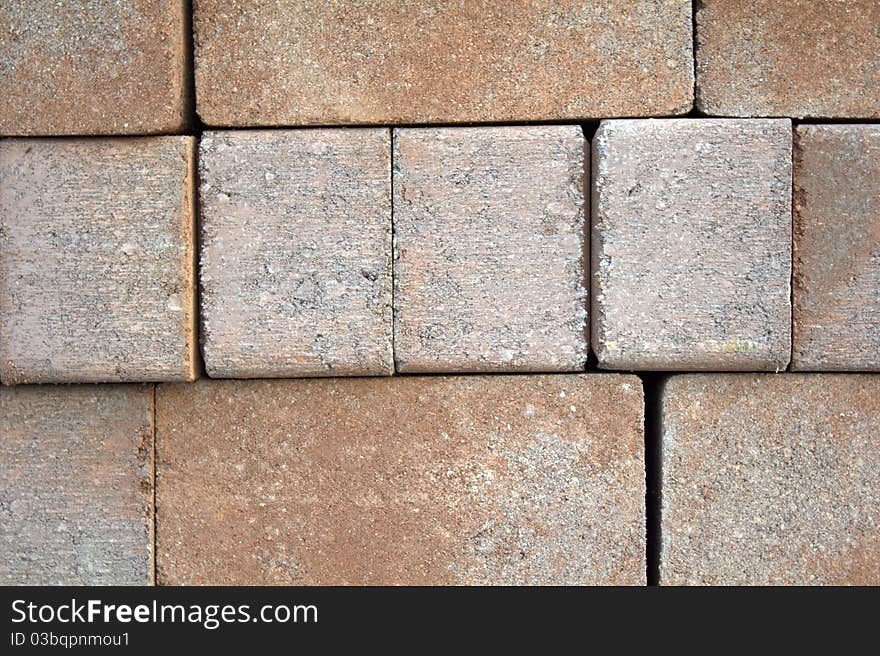 Close-up Of Brickwall with texture. Close-up Of Brickwall with texture.