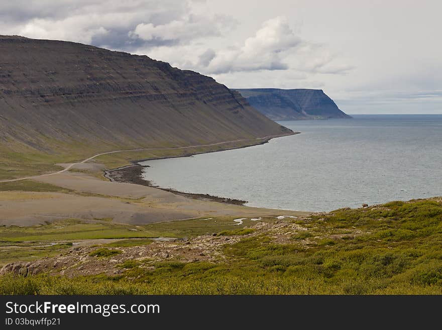 View On Latrabjarg - Iceland