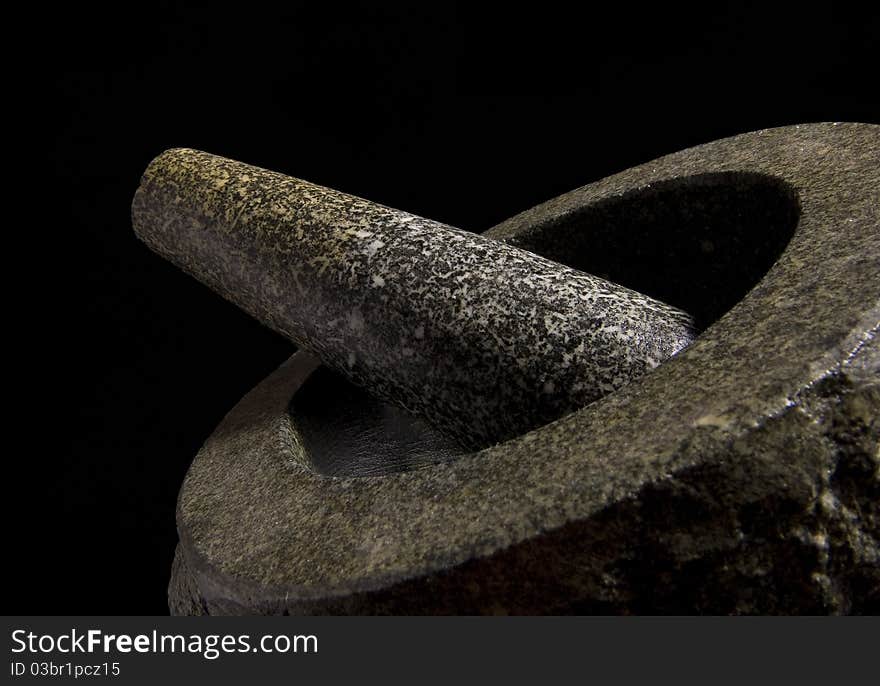 Granite Mortar and Pestle