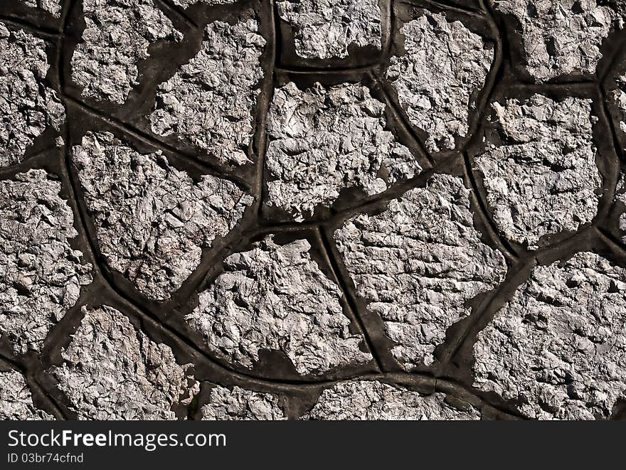 Close up of stone wall as background