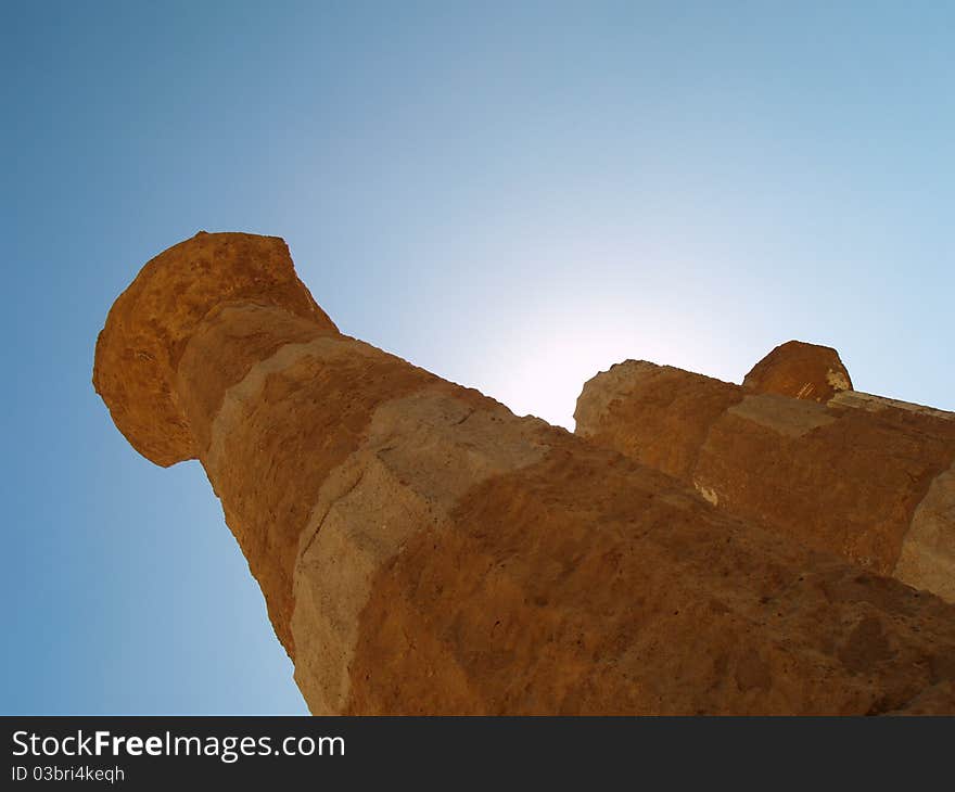 Remains of the temple of Agrigento