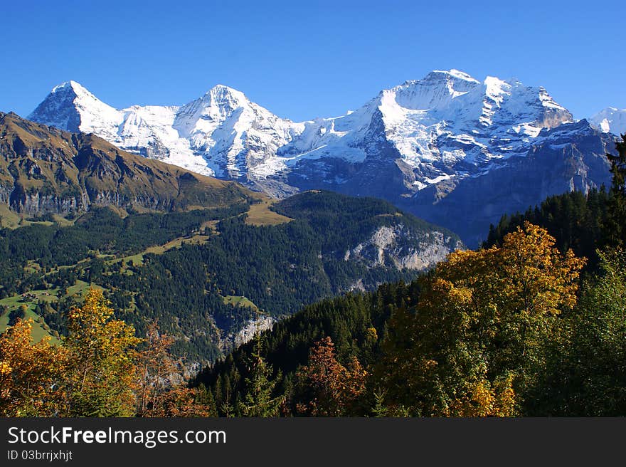 The Alpine landscape