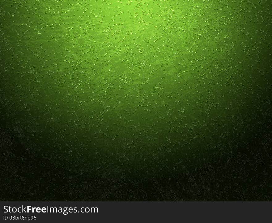 Green abstract background of spring freshness