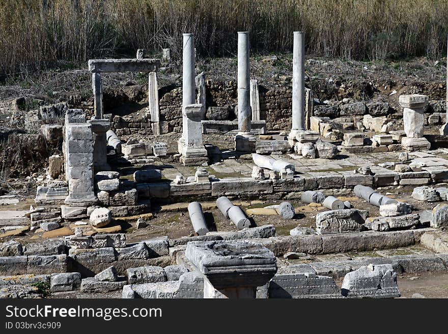 The Perga Ancient City, Antalya.