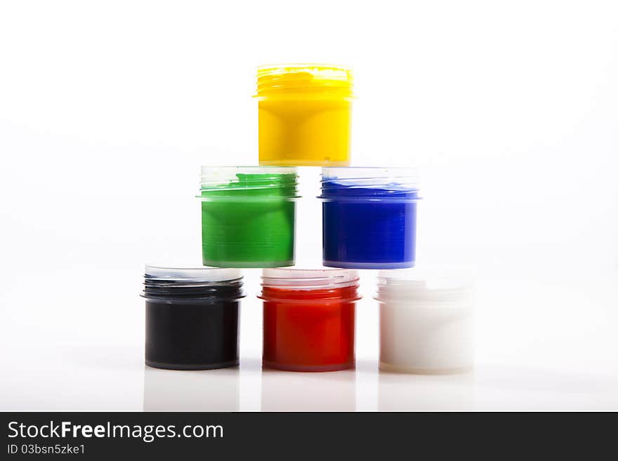 Paint of different colors