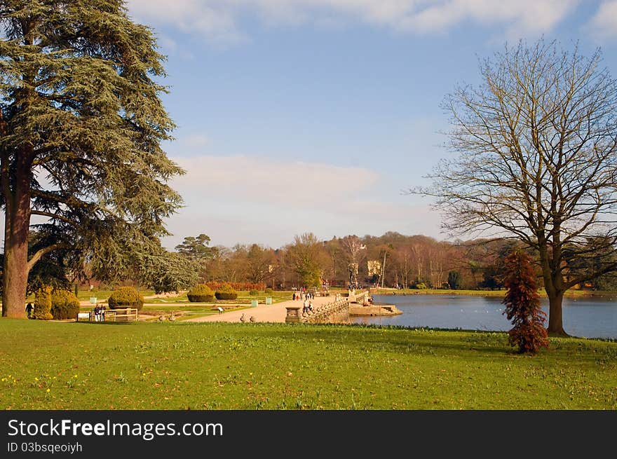 Gardens at trentham