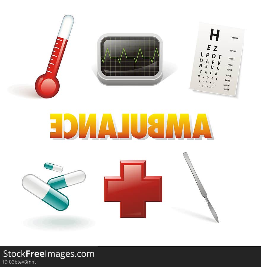 Medicine Icon Set