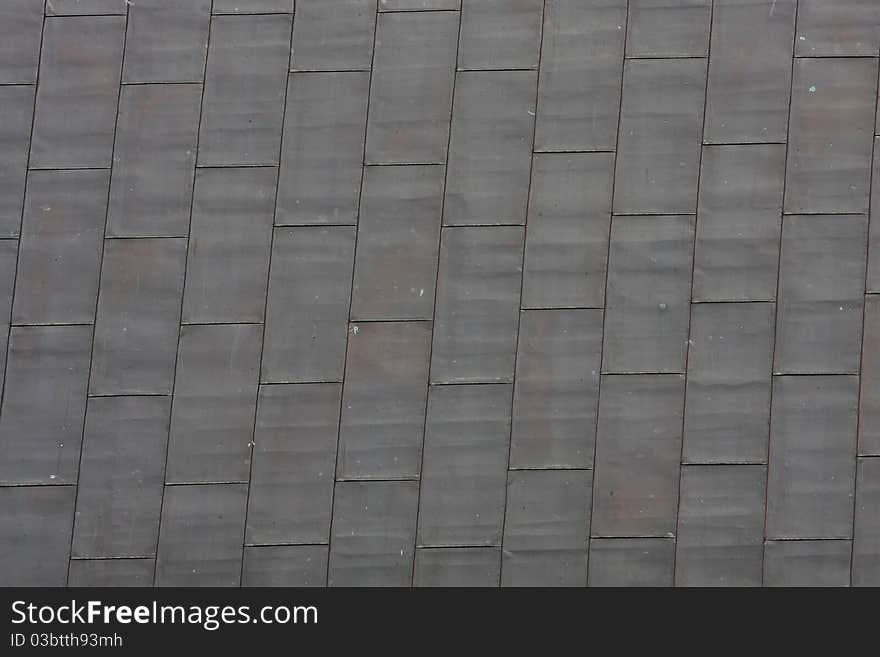 Brown copper roof - architecture - background