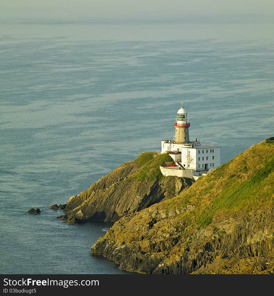 Lighthouse in Howth, County Dublin, Ireland. Lighthouse in Howth, County Dublin, Ireland