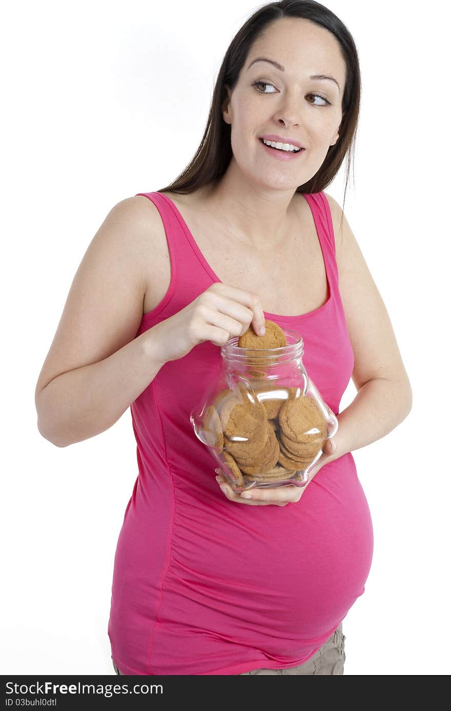 Pregnancy Woman Biscuits