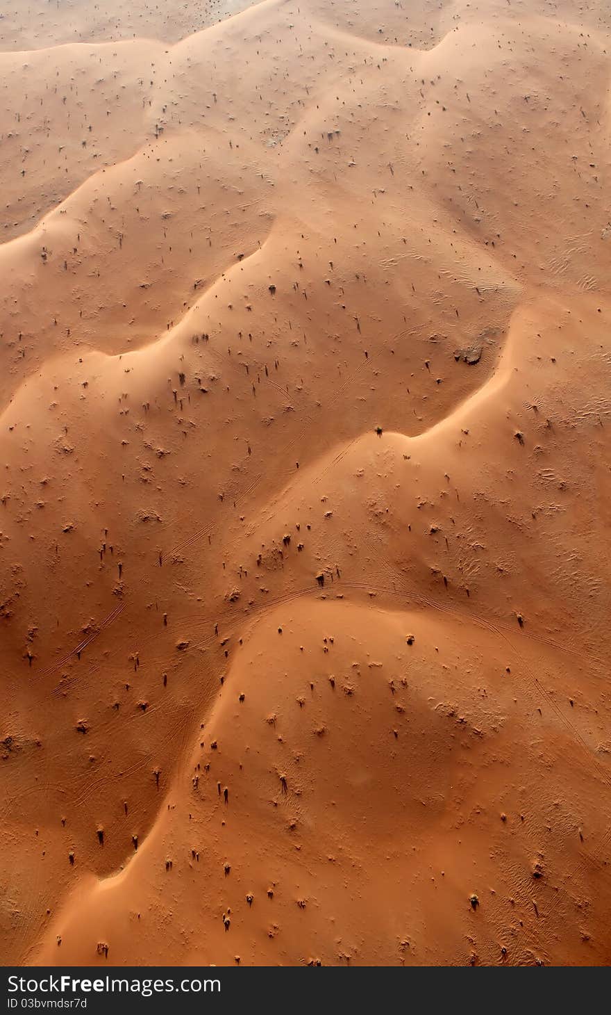 Wadi Rum Desert Pattern. Jordan