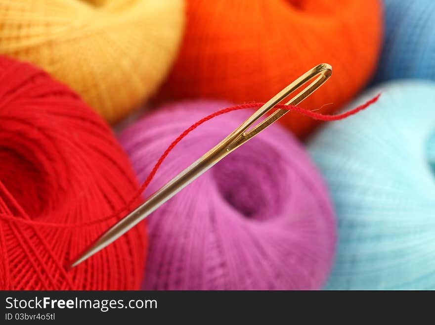 Needle thread