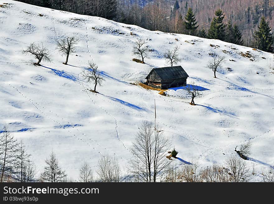 Isolated chalet