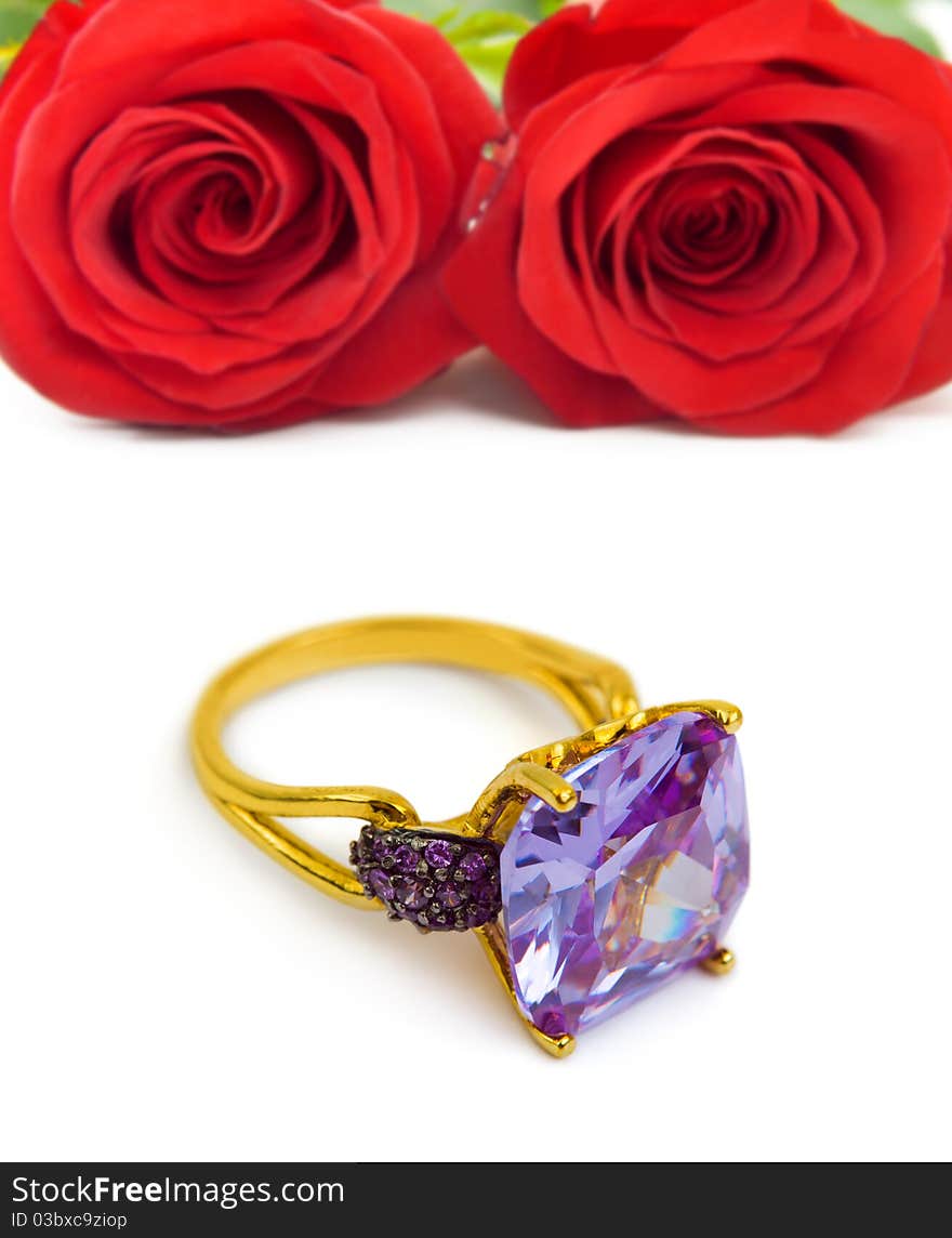 Roses And Golden Ring