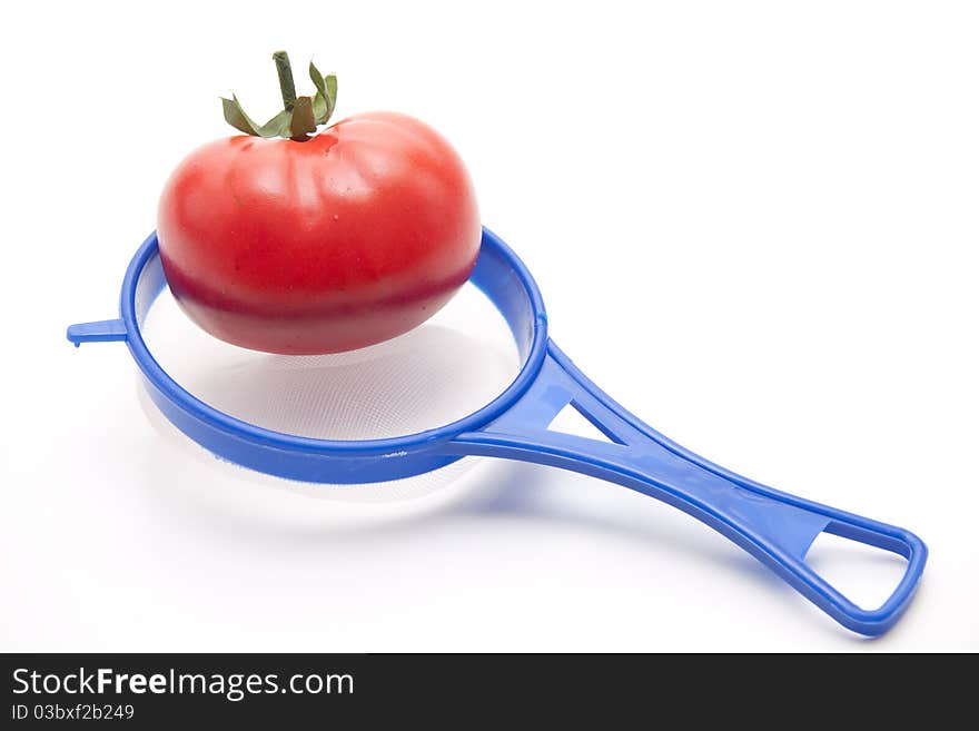 Tomato In The Kitchen Sieve